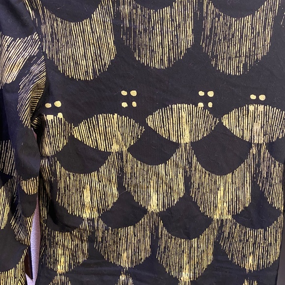 Simka Sol THE TUCK-IN TOP gold and black Small - Picture 3 of 4